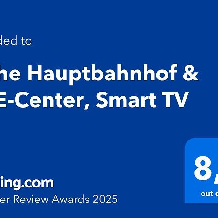 Apartamento Naehe Hauptbahnhof & Ece-Center, Smart Tv Karlsruhe Exterior foto